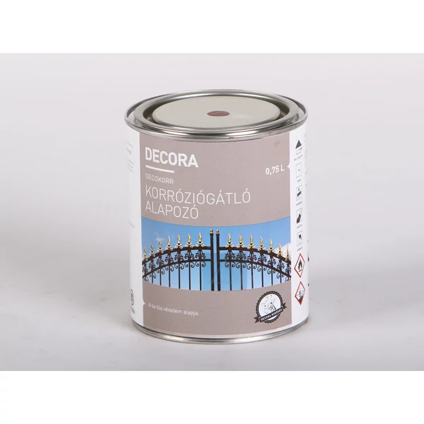 DECORA Decokorr Korróziógátló alapozó 0,75 l vörös