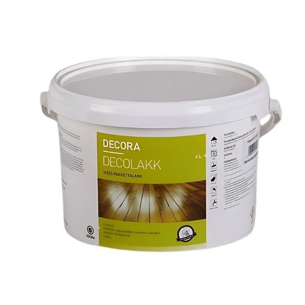 DECORA Decolakk vizes parkett lakk selyemfényű 4 l
