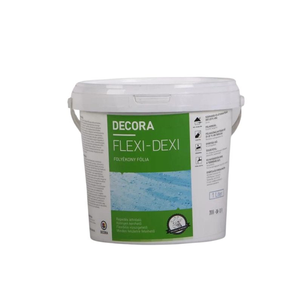 DECORA FLEXI-DEXI flexibilis tetőszigetelő bevonat 1 l