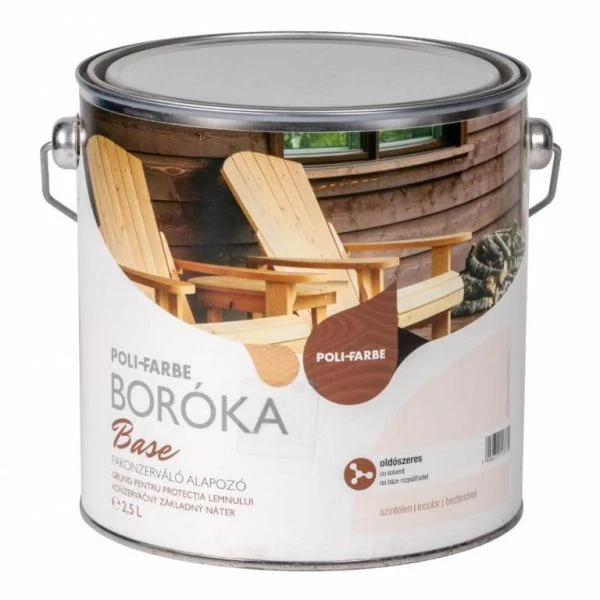 BORÓKA Base fakonzerváló alapozó 2,5 l