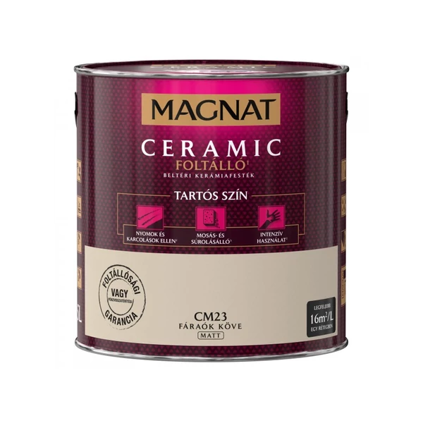 Magnat Ceramic foltálló beltéri kerámiafesték 2,5 l Fáraók köve CM23