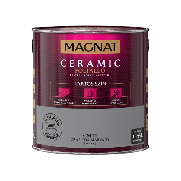 Magnat Ceramic 2,5 l Grafitos márvány CM11 foltálló beltéri kerámiafesték AKCIÓ