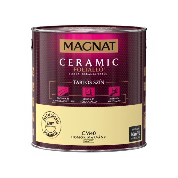 Magnat Ceramic 2,5 l Homok márvány CM40 foltálló beltéri kerámiafesték AKCIÓ