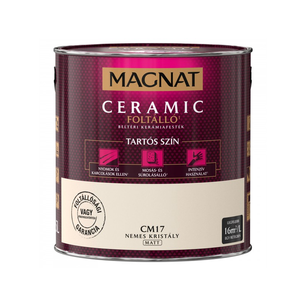 Magnat Ceramic 2,5 l Nyers hematit CM45 foltálló beltéri kerámiafesték AKCIÓ