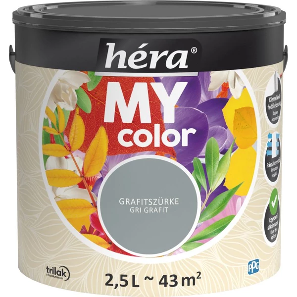 HÉRA My Color Grafitszürke 2,5 l