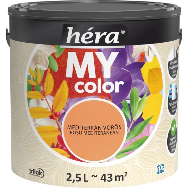 HÉRA My Color Mediterrán vörös 2,5 l