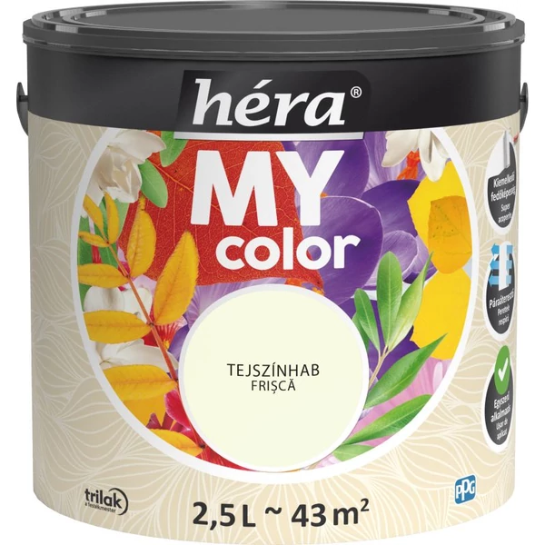HÉRA My Color Tejszínhab 2,5 l