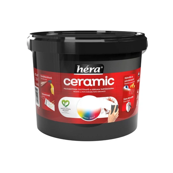 HÉRA Ceramic - Z bázis 2,5 l -  Beltéri kerámia falfesték