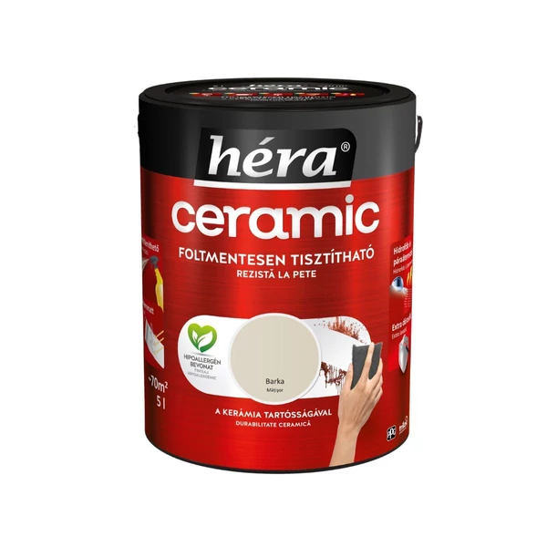 HÉRA Ceramic - Barka 5 l - Beltéri Kerámia Falfesték