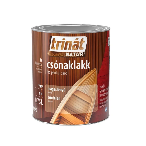 Trinát NATUR csónaklakk színtelen 0,75 l mf