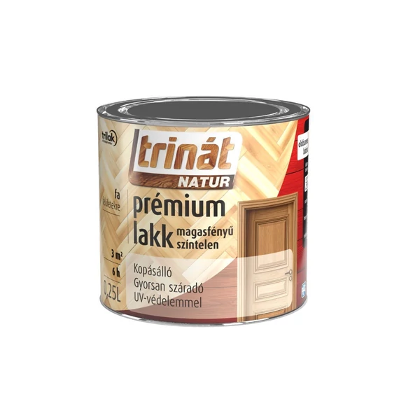 Trinát NATUR Prémium lakk színtelen 0,25 l mf