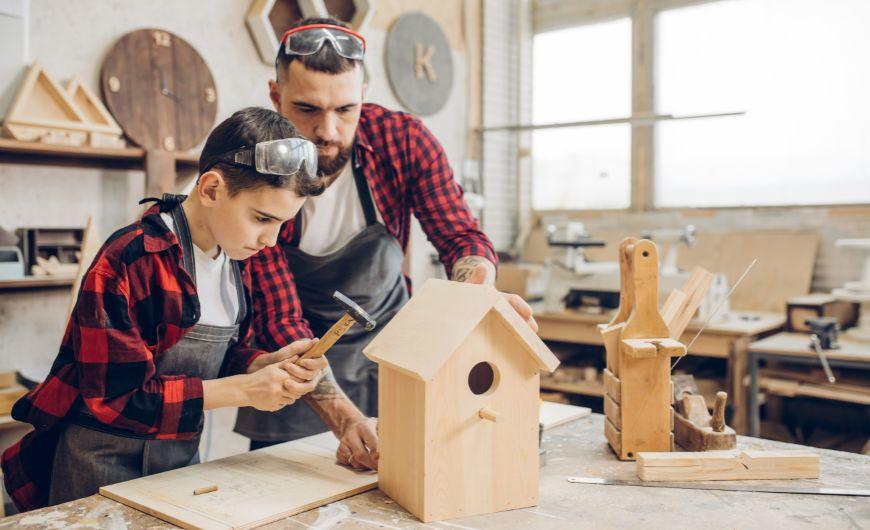 DIY, azaz a csináld magad projekt, barkácsolás gyerekkel