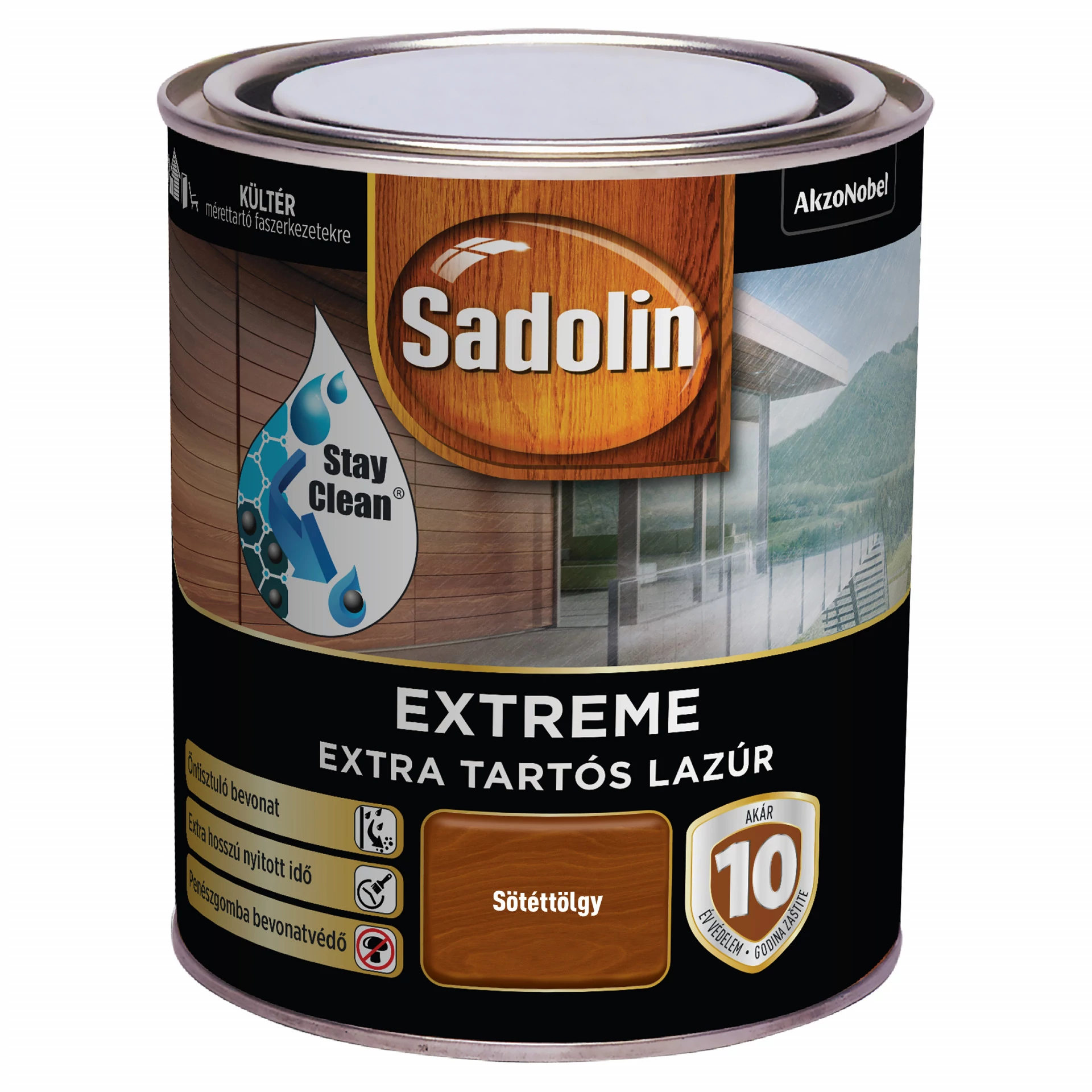 Sadolin Extreme - 0,7 l sötéttölgy| extra tartós vastaglazúr