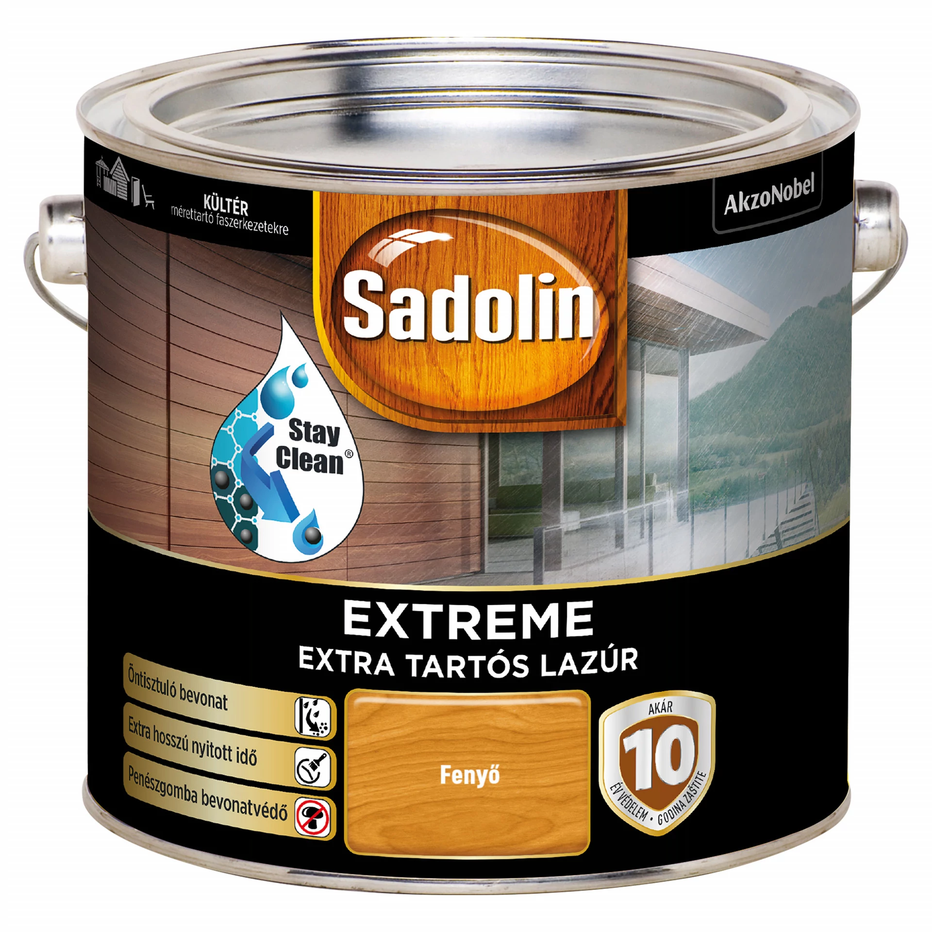 Sadolin Extreme - 2,5 l fenyő| extra tartós vastaglazúr