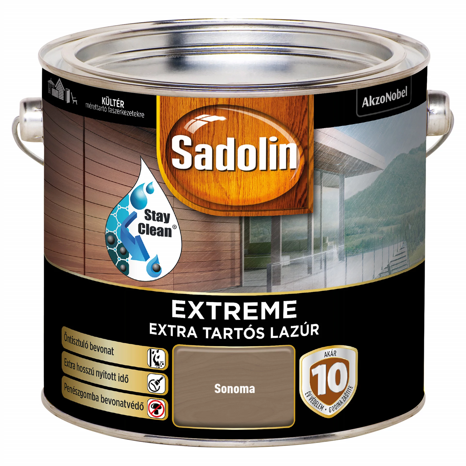 Sadolin Extreme - 2,5 l sonoma| extra tartós vastaglazúr