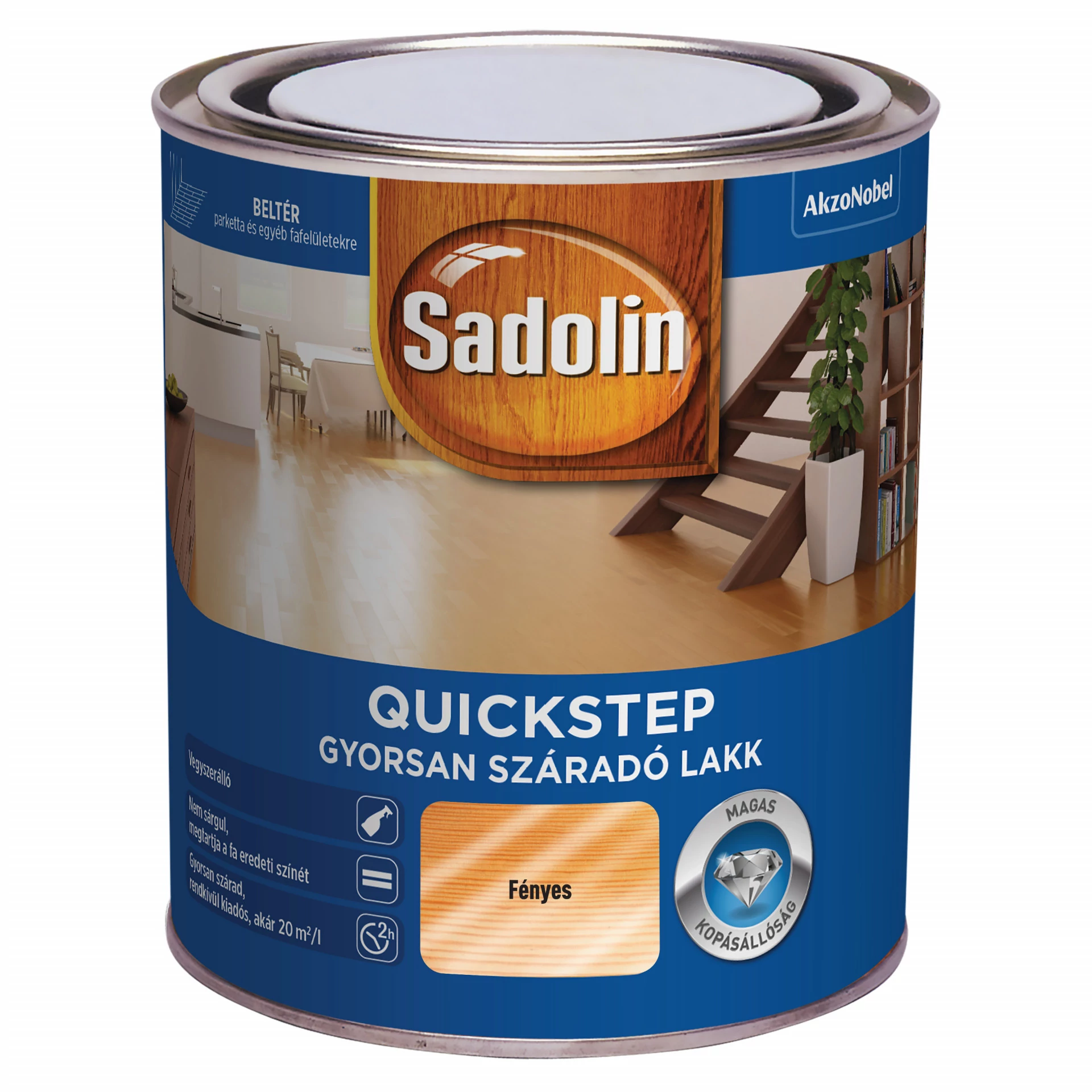 Sadolin QUICKSTEP - 0,75 l | fényes vizes bázisú parkettalakk