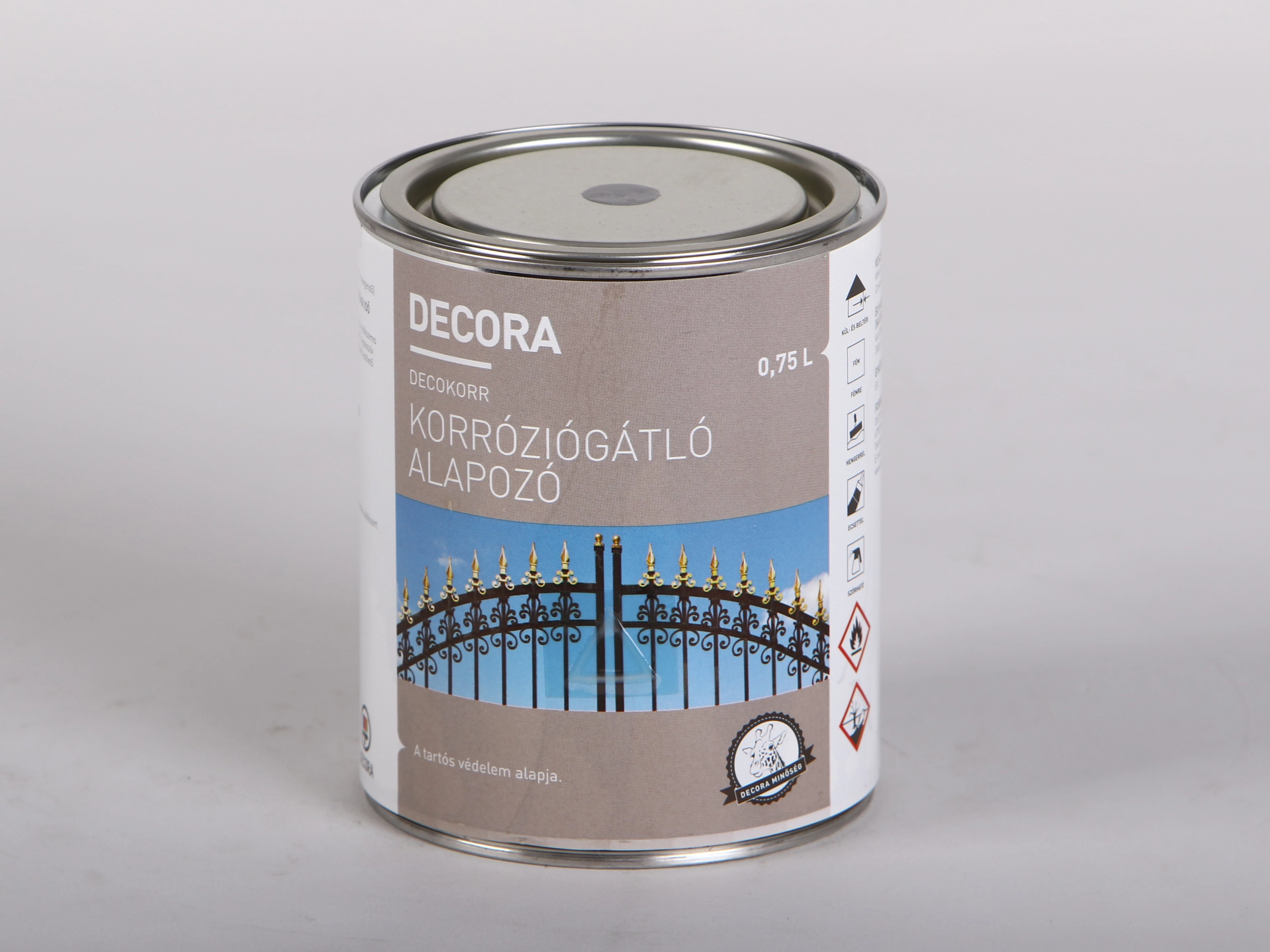 DECORA Decokorr Korróziógátló alapozó 0,75 l szürke
