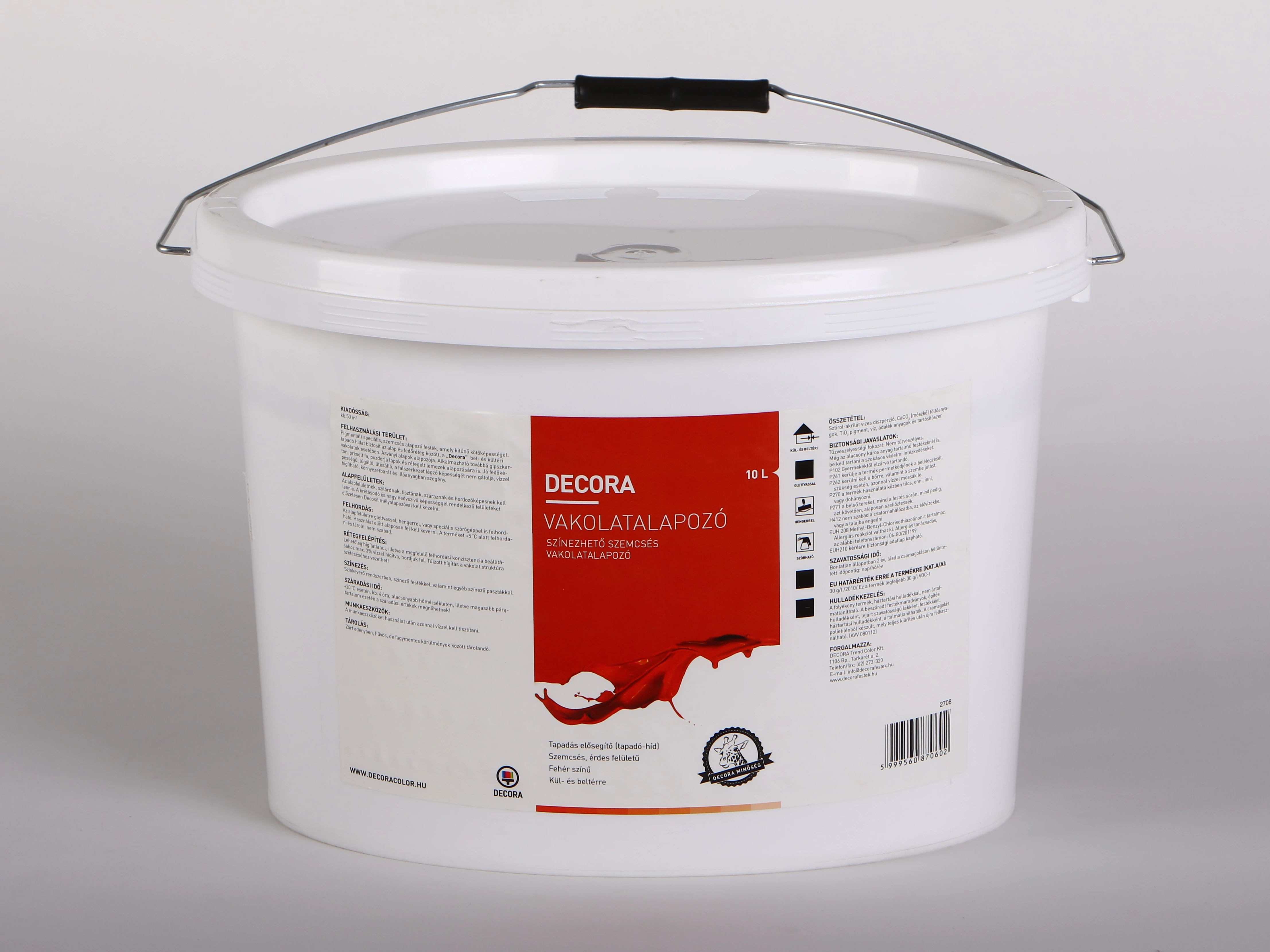 DECORA Műgyanta Vakolatalapozó 10 l