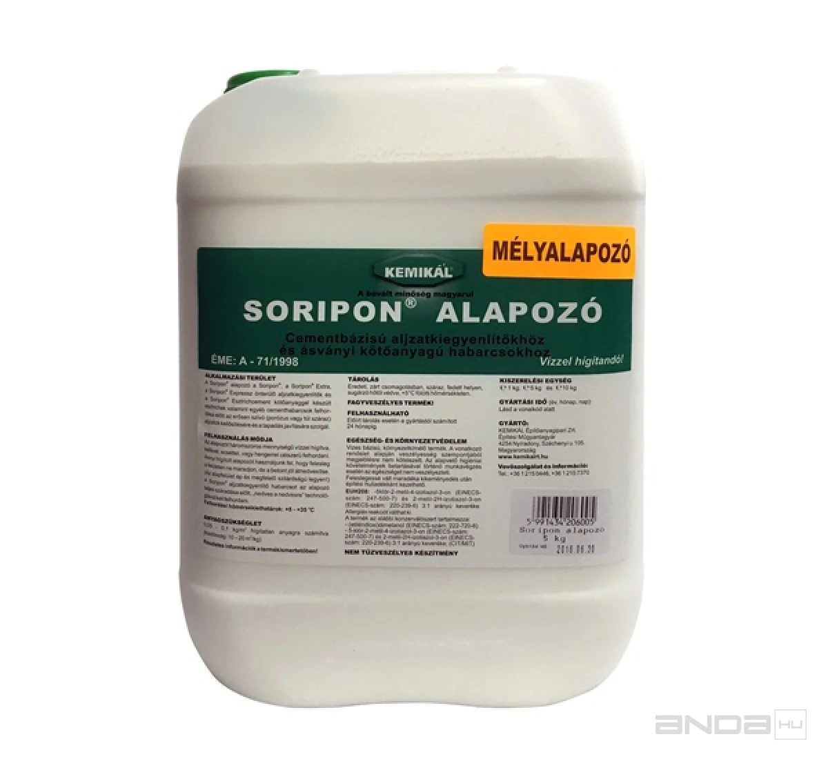 Soripon alapozó 5 kg