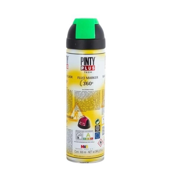 PINTY PLUS Tech jelölő spray 500 ml T136 zöld