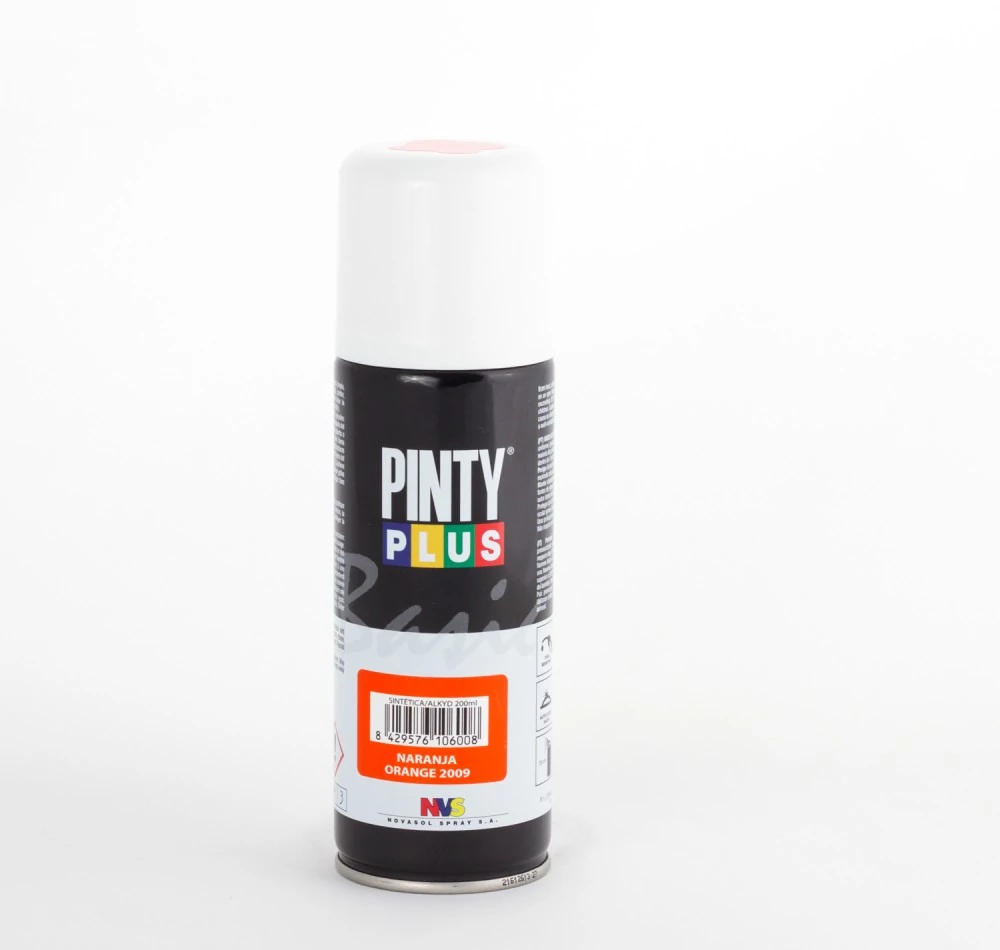 PINTY PLUS Basic szintetikus festék 200 ml RAL 2009 narancssárga