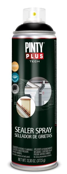 PINTY PLUS TECH Tömítő spray fekete 500 ml