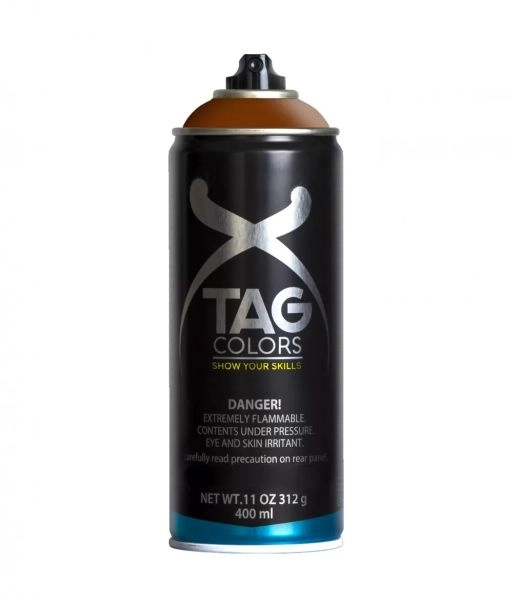 TAG COLORS akril spray matt A010 CHEWBECCA BROWN 400 ml