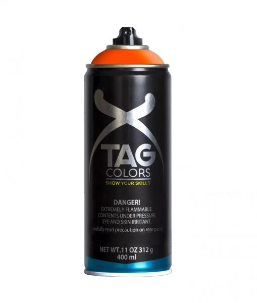 TAG COLORS akril spray matt B003 BETA FLUO ORANGE 400 ml