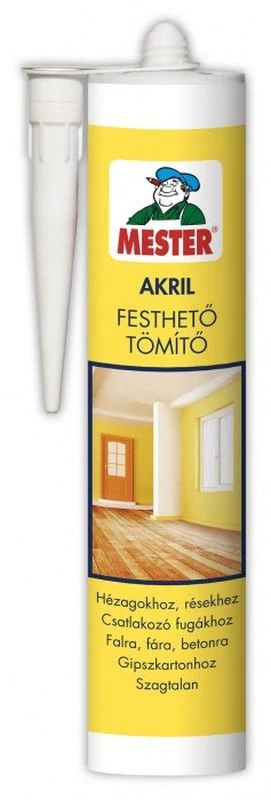 MESTER Akril fehér tömítő 310 ml