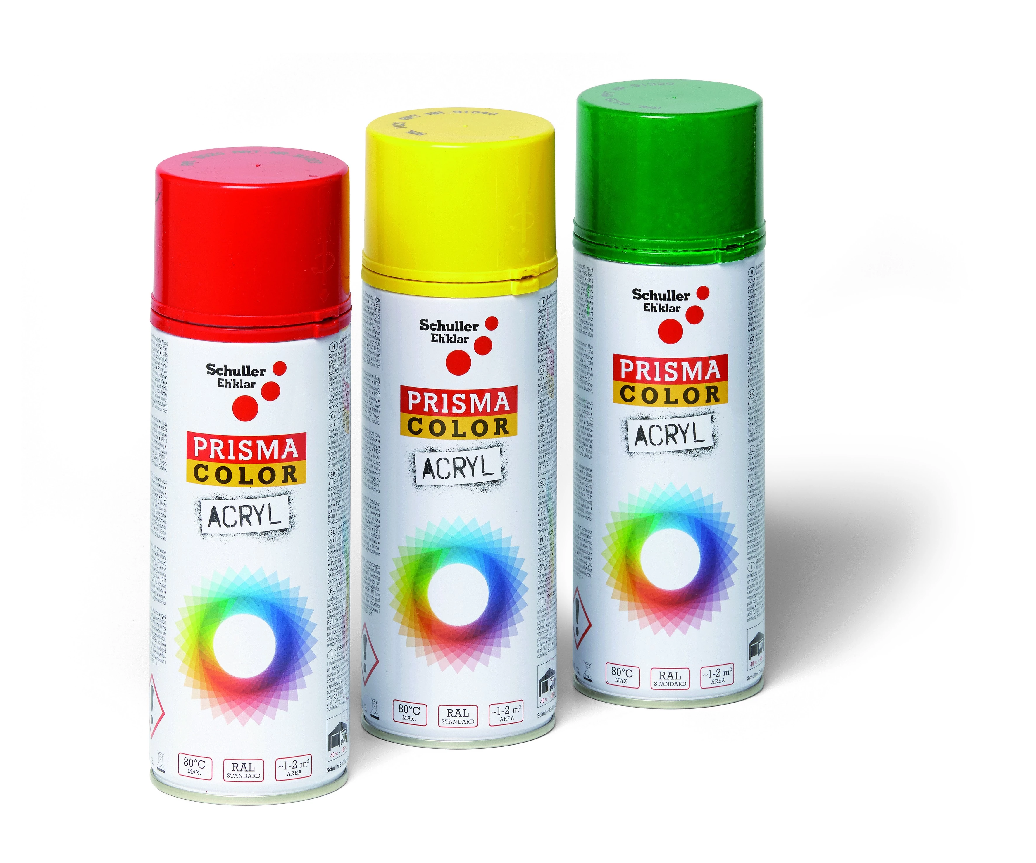 Schuller PRISMA COLOR RAL Fényes Akrillakk 400 ml aer. RAL 2004 narancs