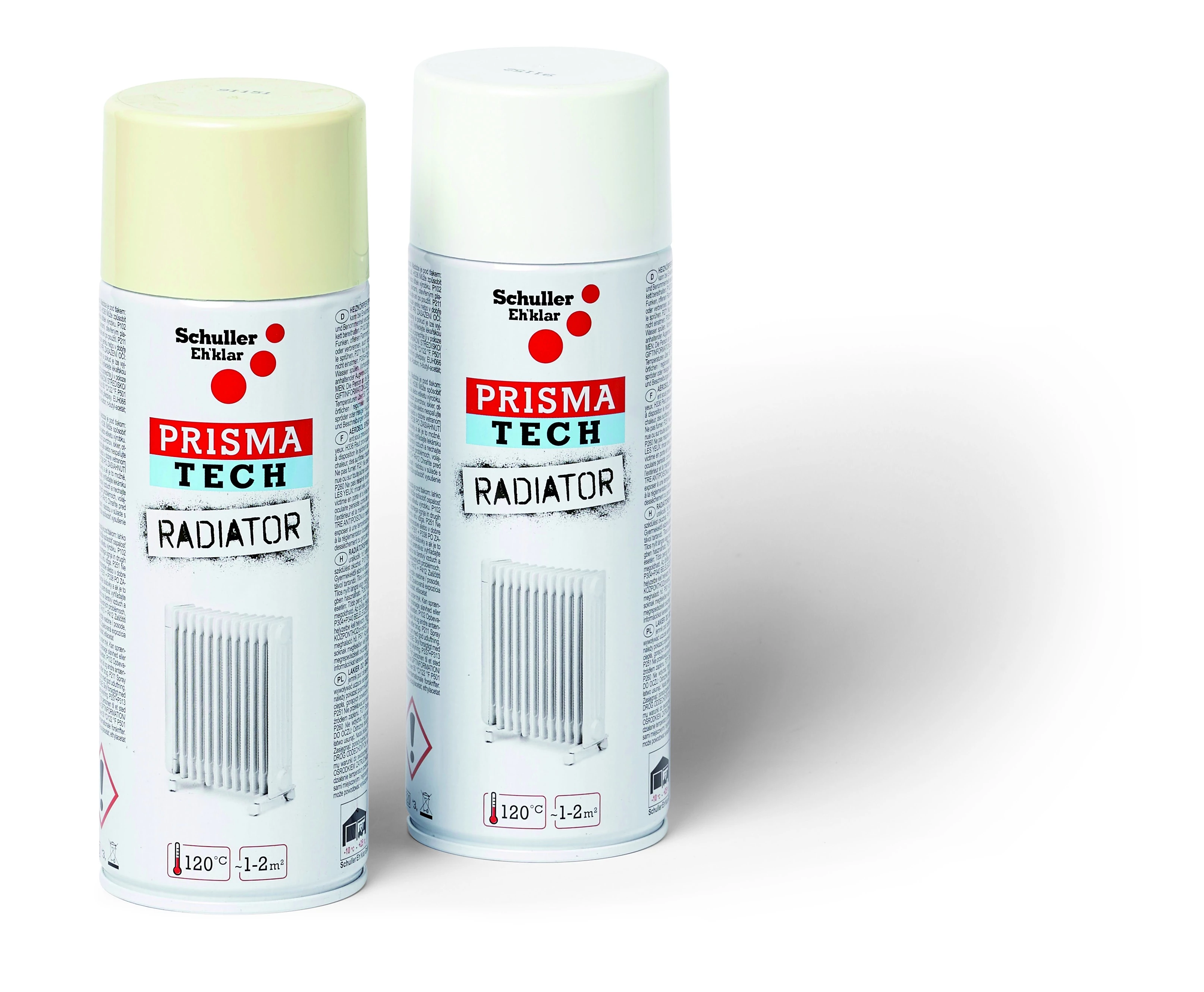 Schuller PRISMA TECH RADIATOR Radiátorspray 400 ml RAL 9001 - krémfehér