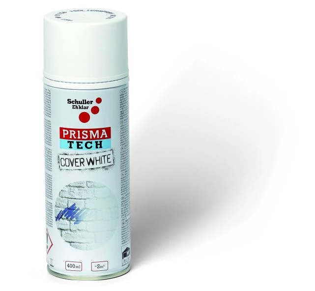 Schuller PRISMA TECH COVERWHITE folttakaró, fehér 400 ml