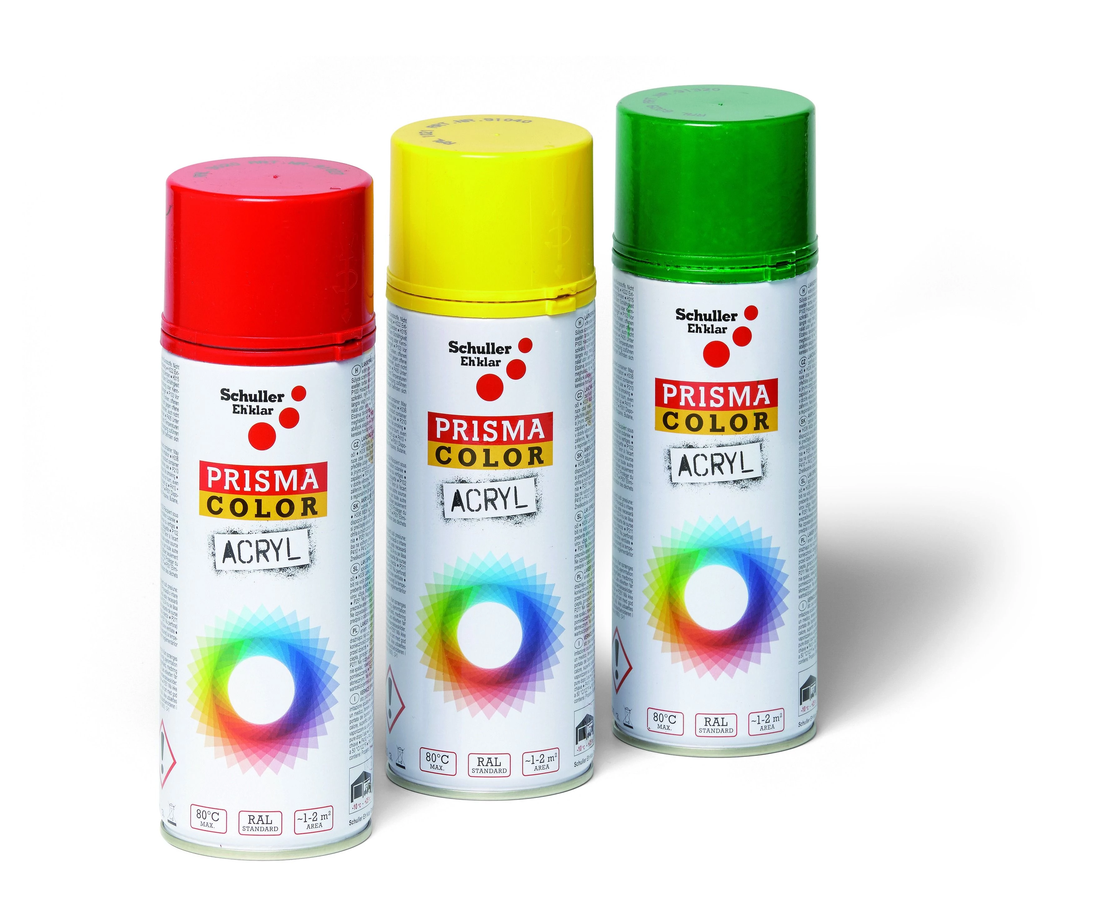 Schuller PRISMA COLOR RAL Fényes Akrillakk 400 ml aer.  RAL 1013 gyöngyfehér