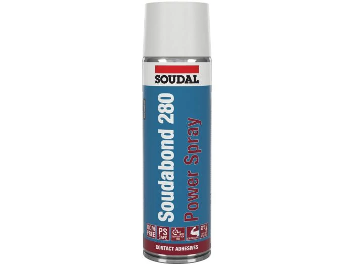 Soudal Soudabond 280 Power Spray 500 ml | Kontakt ragasztó