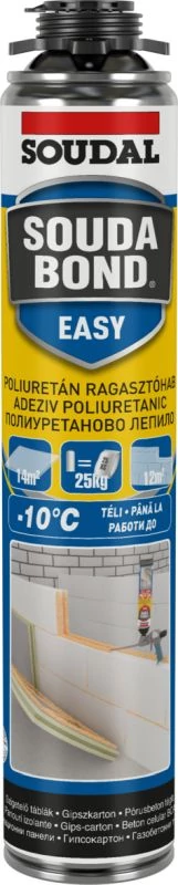 Soudal Soudabond Easy ragasztóhab 750 ml pisztolyos -10 C téli