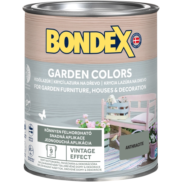Bondex Garden Colors Antracit 0,75 l