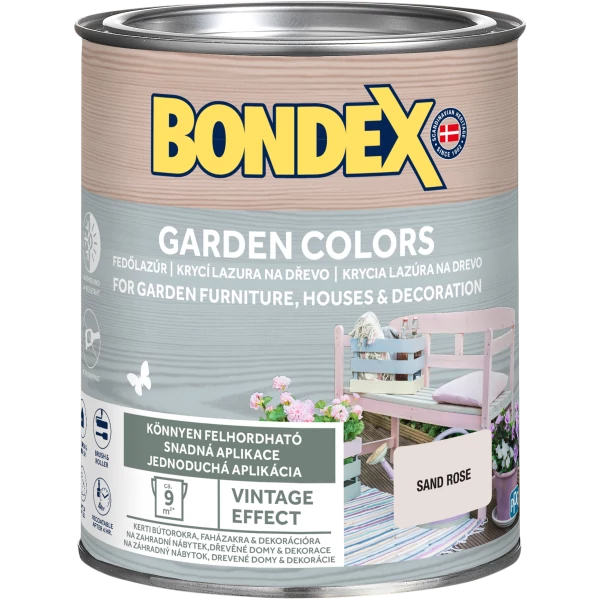 Bondex Garden Colors Sivatagi Rózsa 0,75 l