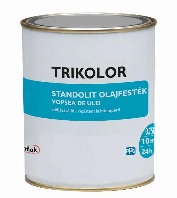Trikolor Standolit Olajfesték 0,75 l 602 zöld