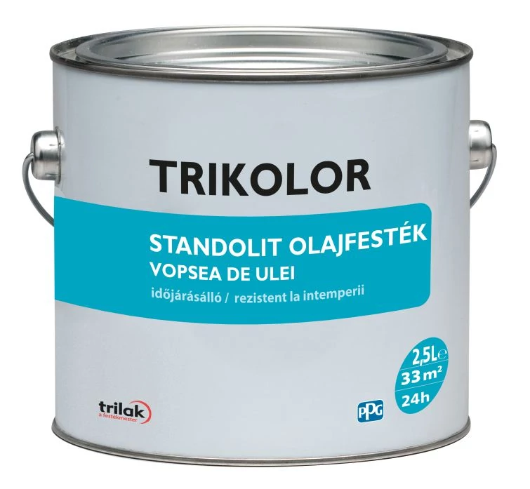 Trikolor Standolit Olajfesték 2,5 l 450 okker