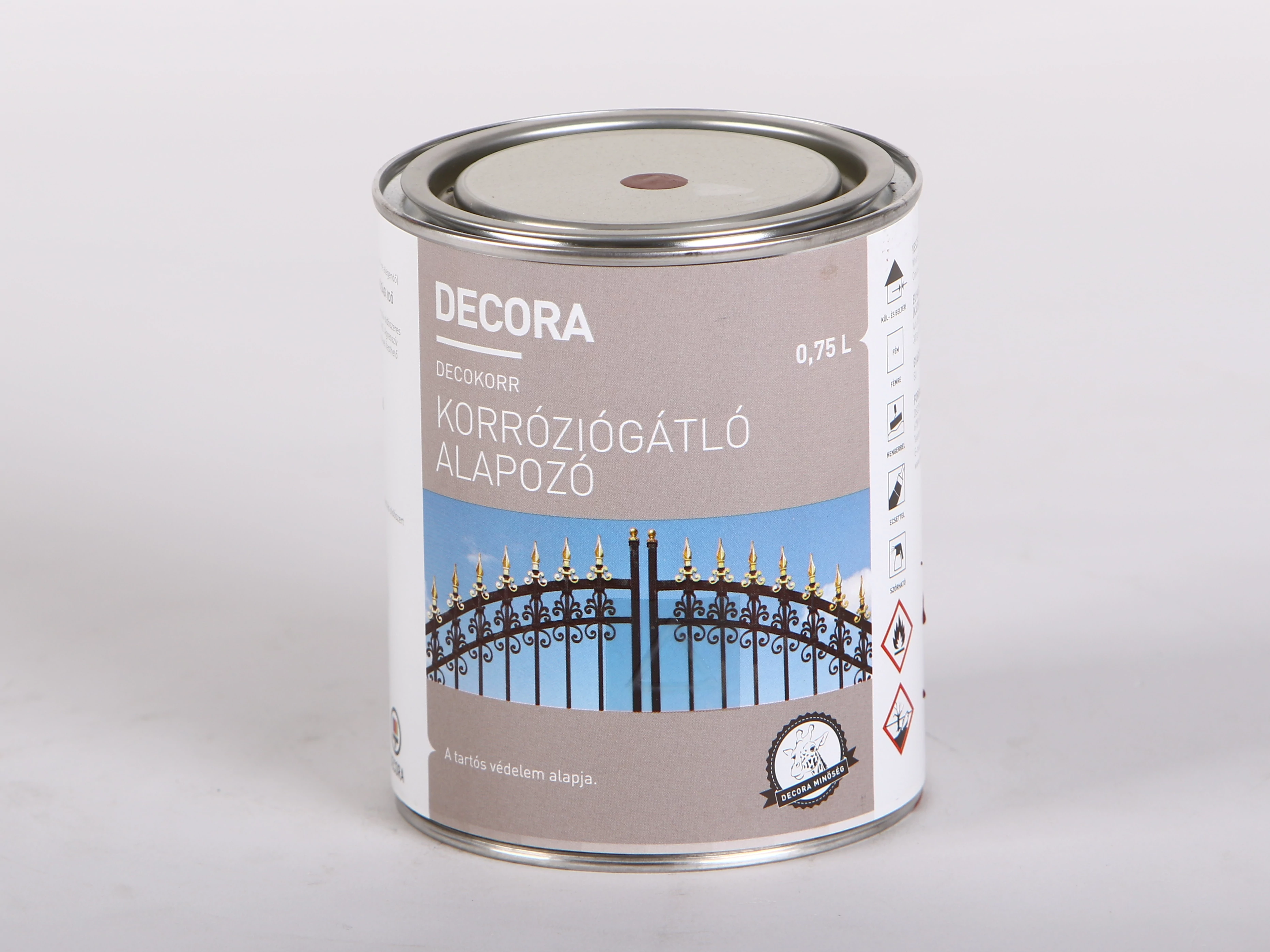 DECORA Decokorr Korróziógátló alapozó 0,75 l vörös