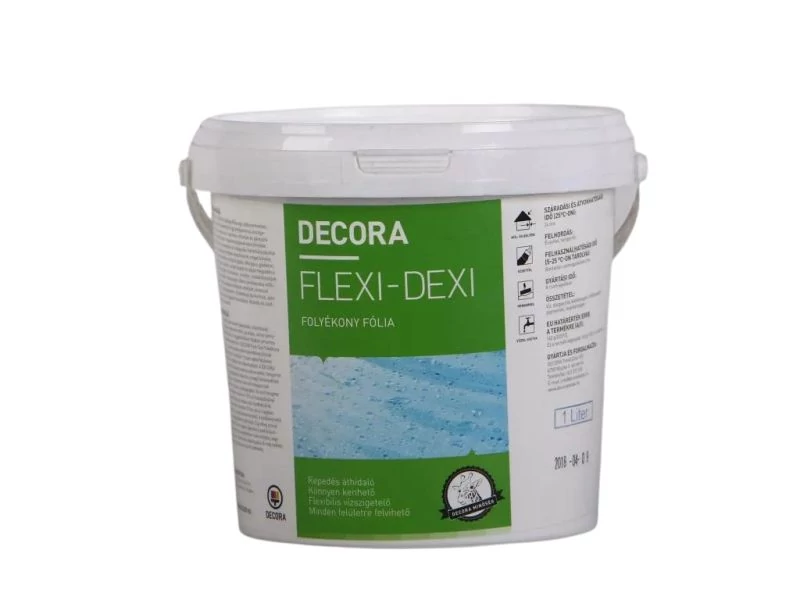 DECORA FLEXI-DEXI flexibilis tetőszigetelő bevonat 1 l