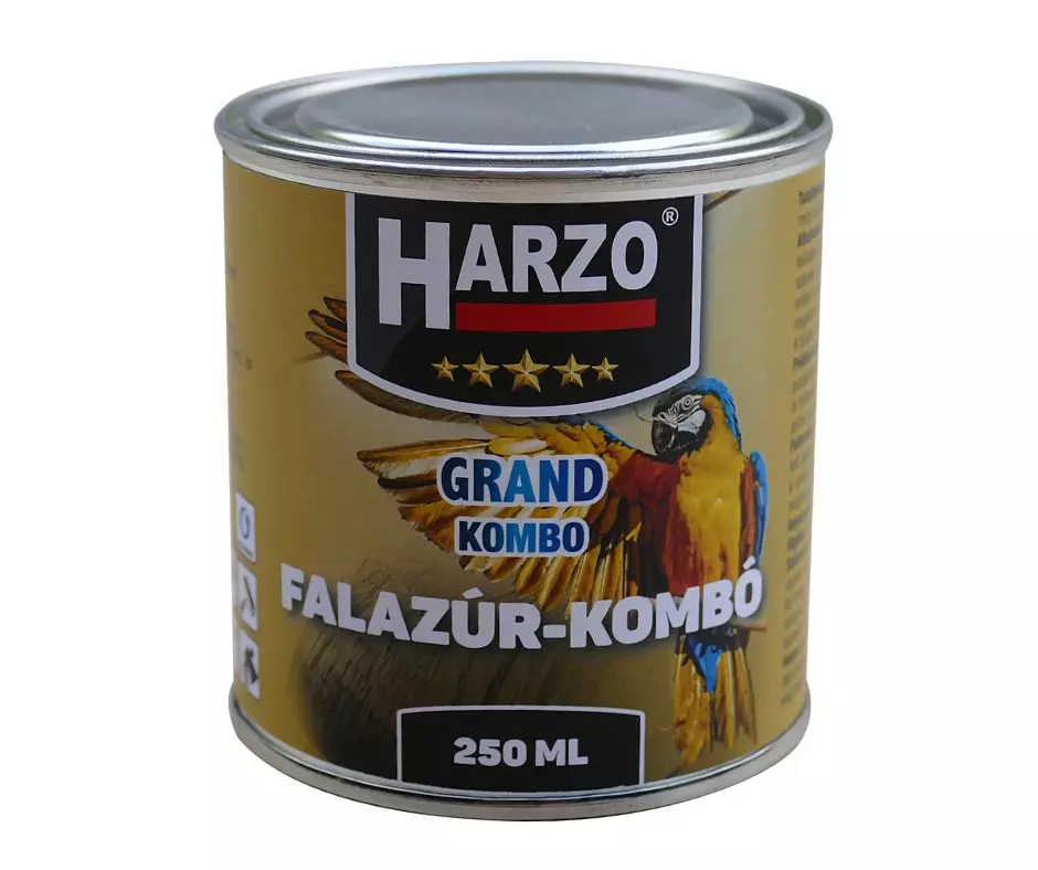 HARZO Fa Lazúr Kombo - angolvörös - 250 ml