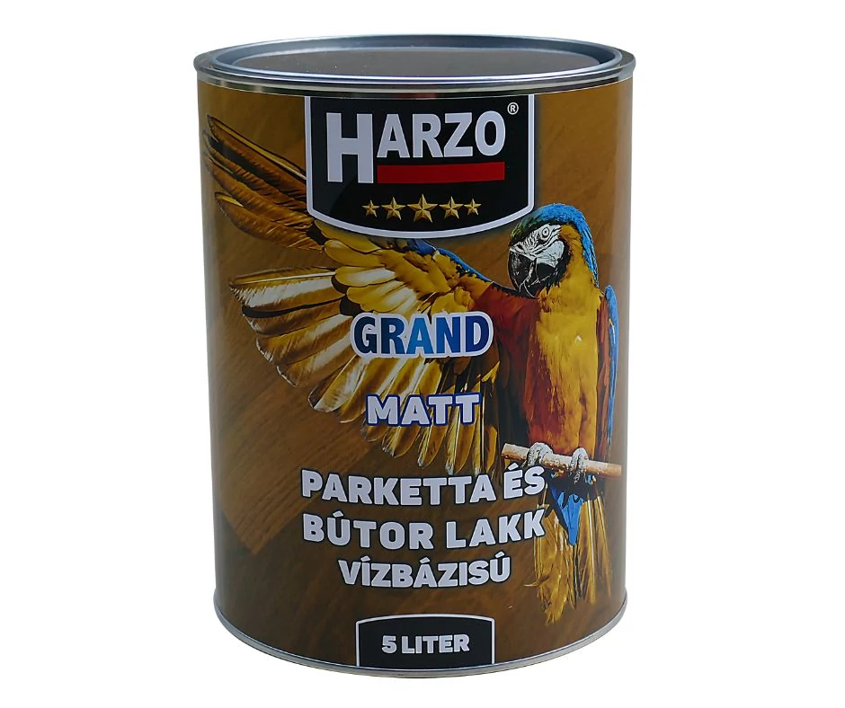 HARZO Parkettlakk vízbázisú matt  5 liter