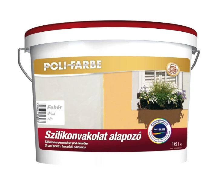 POLICOLOR Szilikon Vakolat alapozó 16 l fehér