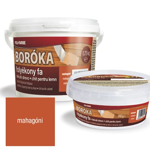 BORÓKA folyékony fa 200 g Mahagóni