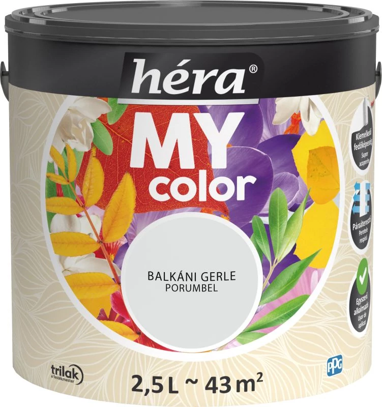 HÉRA My Color Balkáni gerle 2,5 l