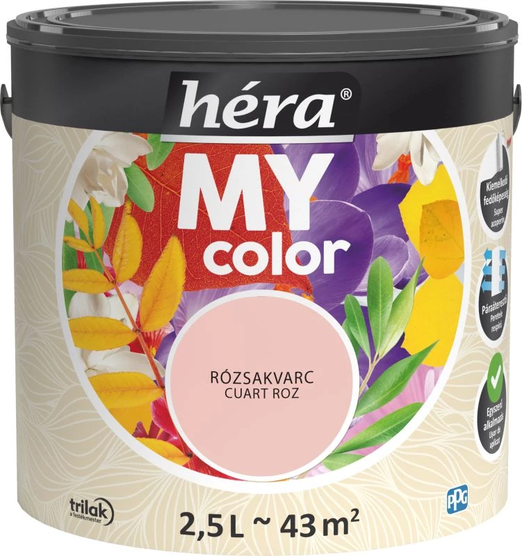 HÉRA My Color Rózsakvarc 2,5 l