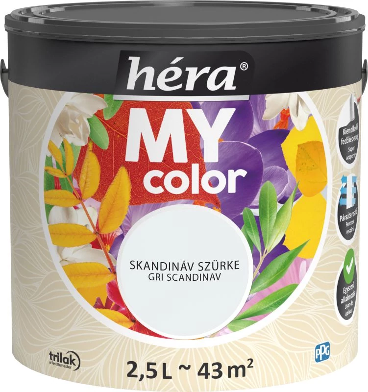 HÉRA My Color Skandináv szürke 2,5 l