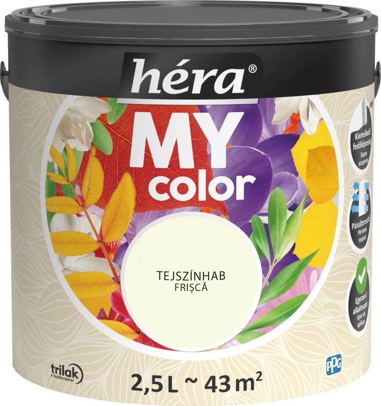 HÉRA My Color Tejszínhab 2,5 l